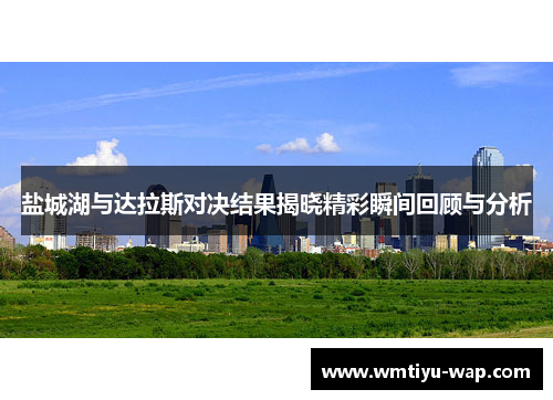 盐城湖与达拉斯对决结果揭晓精彩瞬间回顾与分析